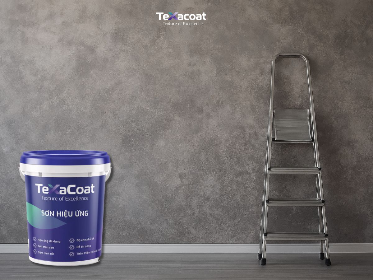 Sơn hiệu ứng TexaCoat được sản xuất theo công nghệ tiên tiến, hiện đại hàng đầu tại Việt Nam hiện nay