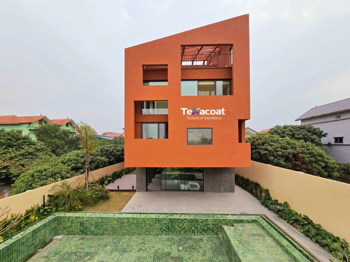 Giá vật liệu vữa hiệu ứng ngoại thất thường cao hơn nội thất