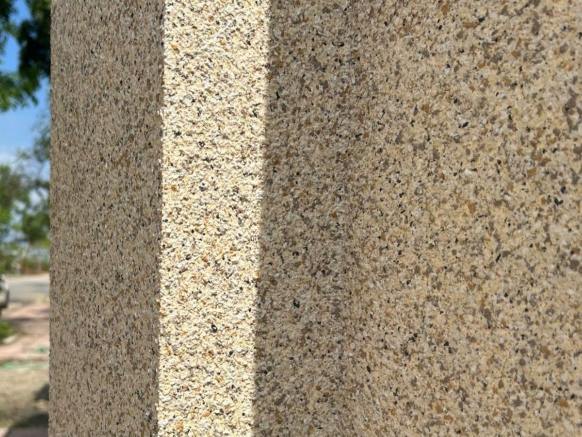 Sơn đá hạt sần là dòng sơn đá hoa cương 5DX TexaCoat