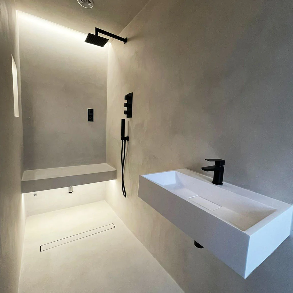 Microcement hay còn gọi là xi măng vi mô hoặc bê tông vi mô
