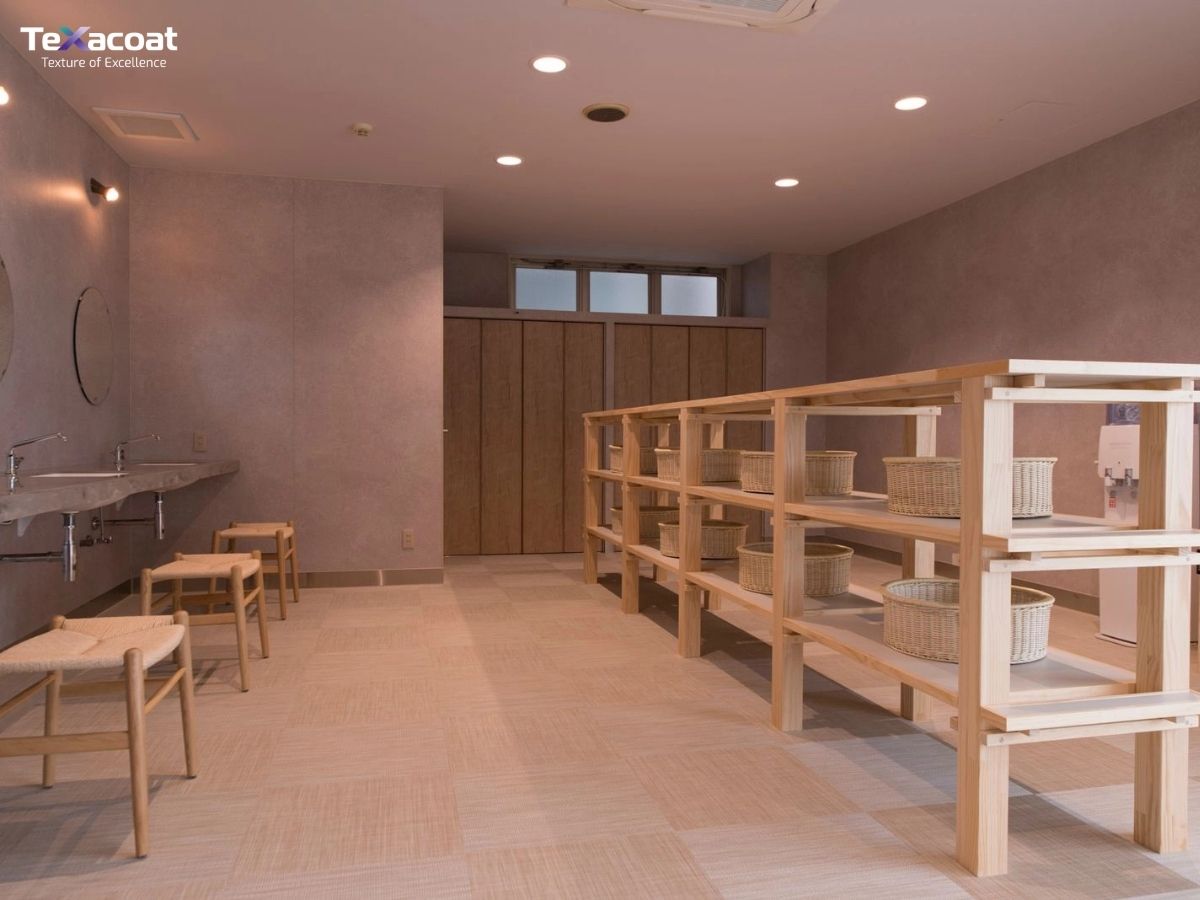 Sơn hiệu ứng đang ngày càng được ứng dụng trong các không gian spa, salon
