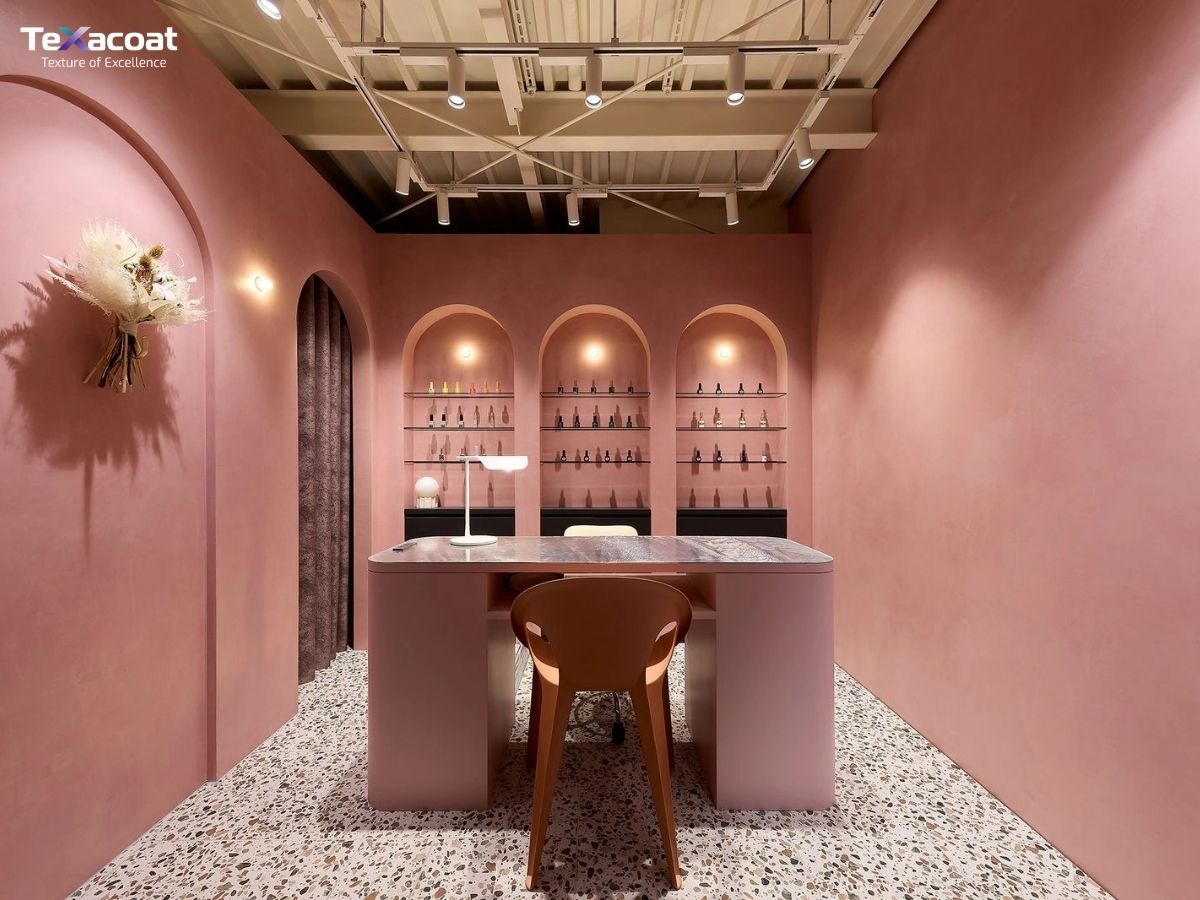 99+ Mẫu công trình sơn hiệu ứng cho Spa, Phòng khám, Salon đẹp và chuyên nghiệp