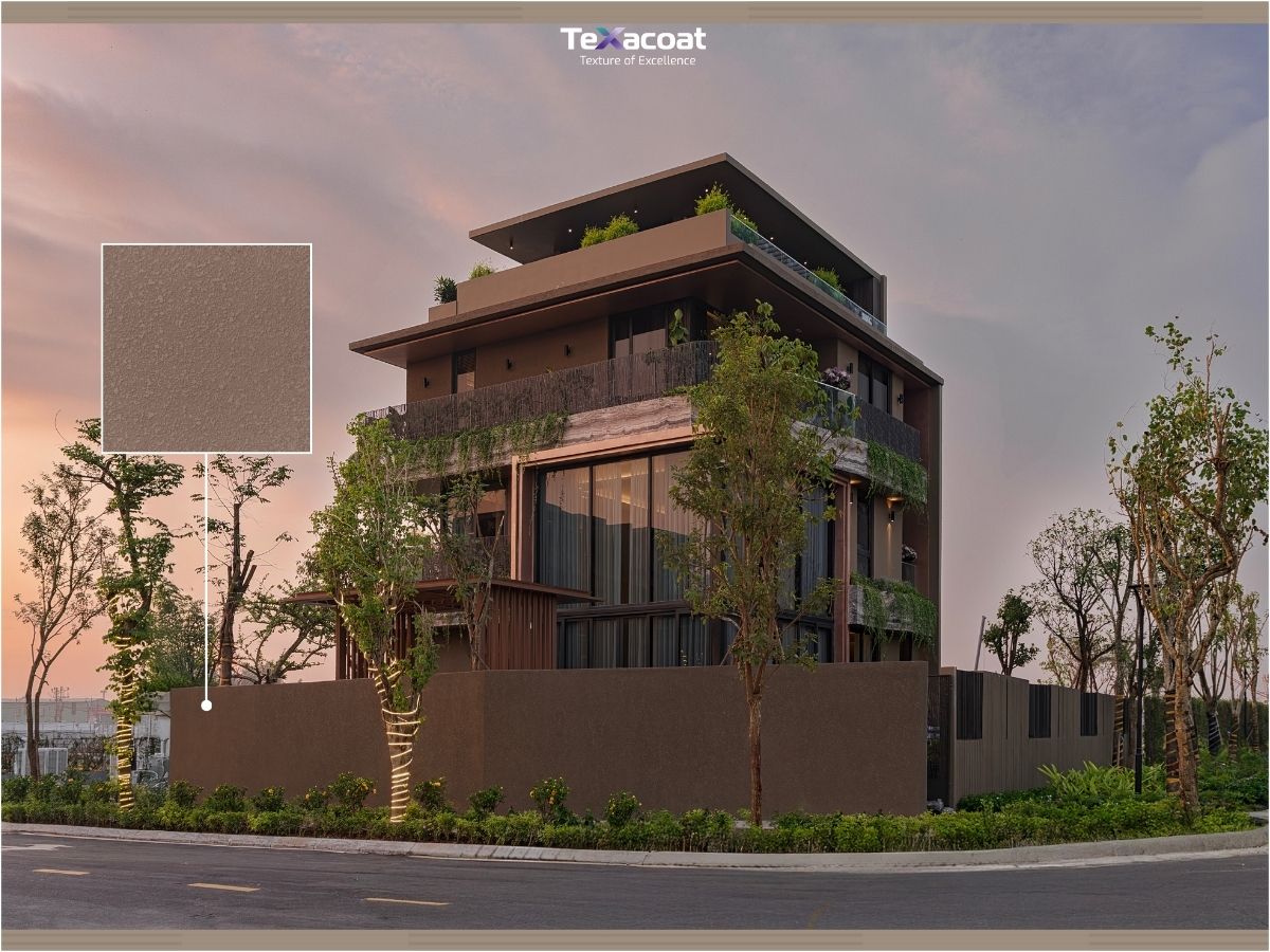 Biệt thự The Fullton Edition của Capitaland sử dụng dòng vữa hiệu ứng nào?