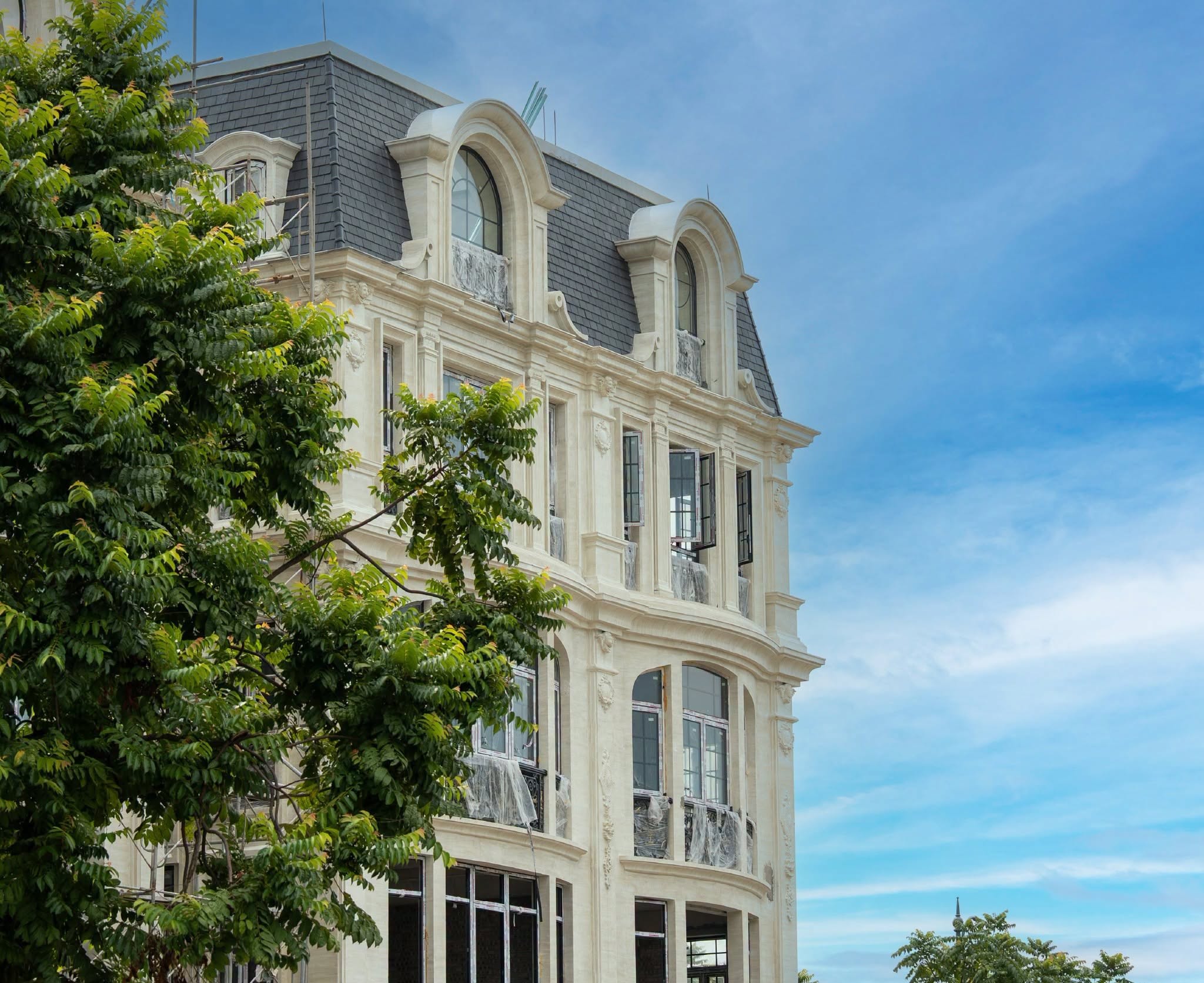 Sơn hiệu ứng thấp tầng Sunshine Noble Palace Long Bien – Vẻ đẹp từ hiệu ứng Travertine