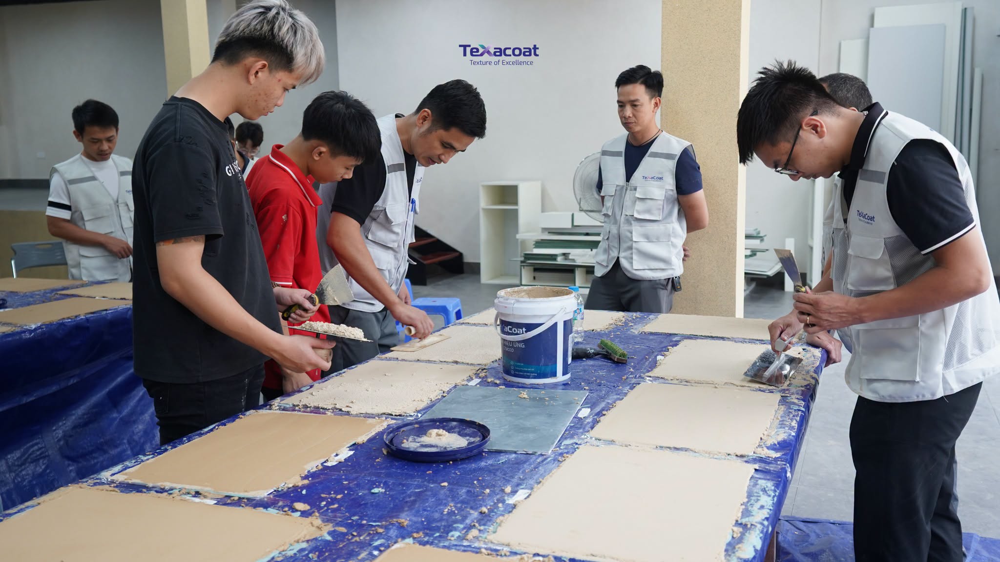 TexaCoat hỗ trợ đào tạo kỹ thuật cho nhà phân phối