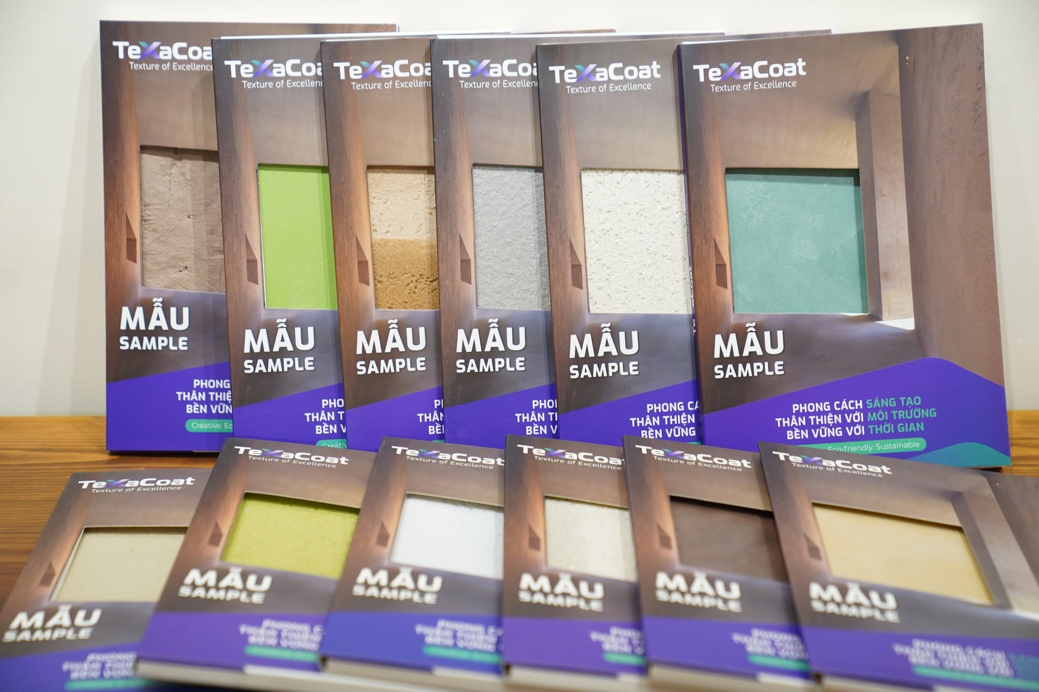 TexaCoat cung cấp tiêu bản, hỗ trợ MKT cho nhà phân phối