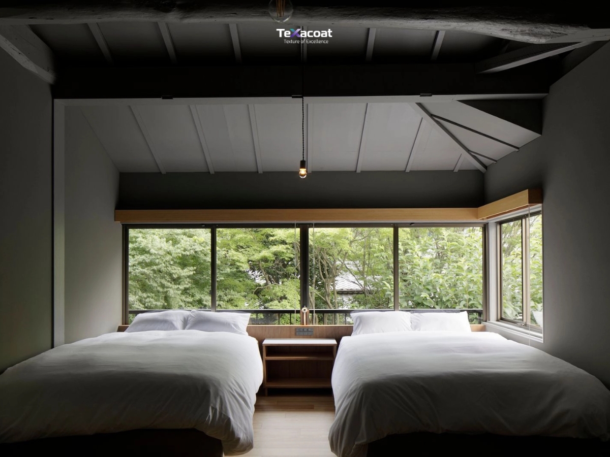 Sơn hiệu ứng ngày càng được sử dụng rộng rãi trong các thiết kế homestay