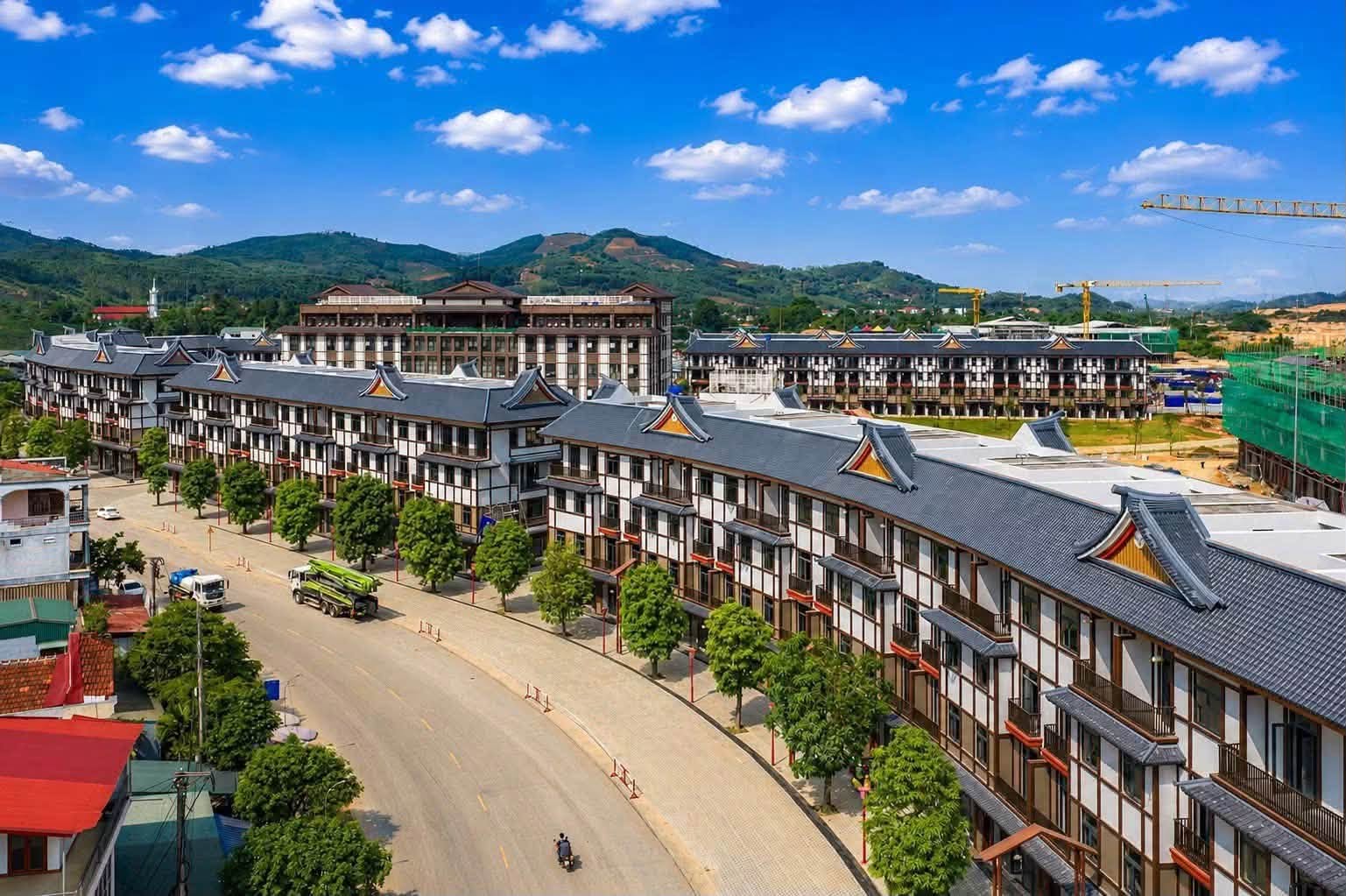 Sơn hiệu ứng Vinpearl Onsen Mỹ Lâm – Khi vật liệu hoàn thiện hòa vào kiến trúc nghỉ dưỡng