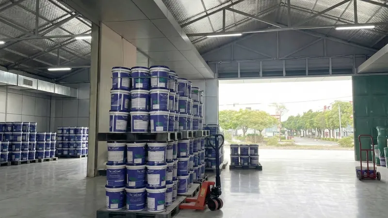 Kho hàng TexaCoat – nhập hàng linh hoạt theo tiến độ đơn hàng