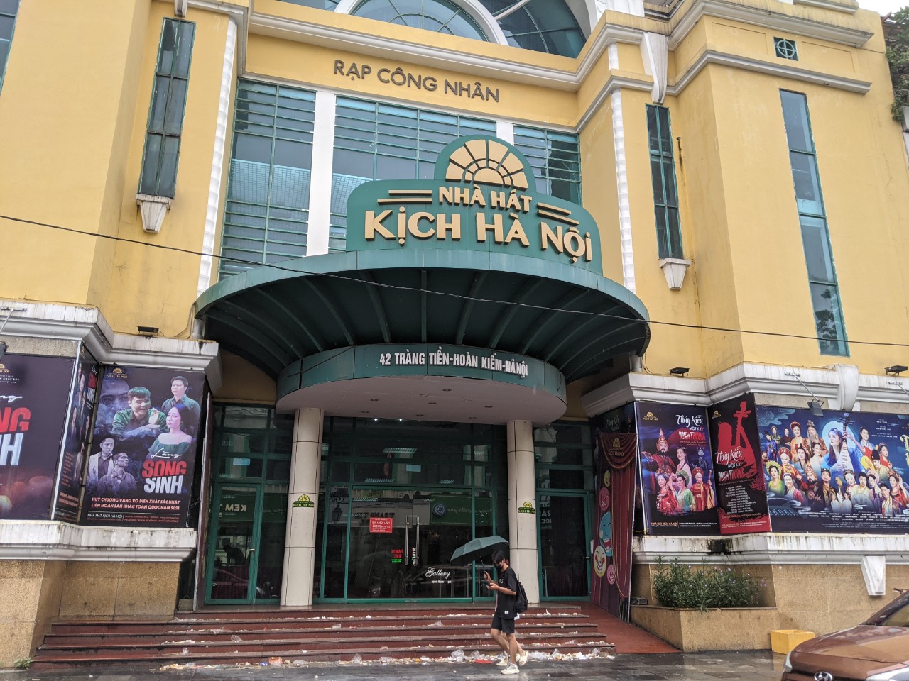 Nhà hát kịch Hà Nội trước khi cải tạo
